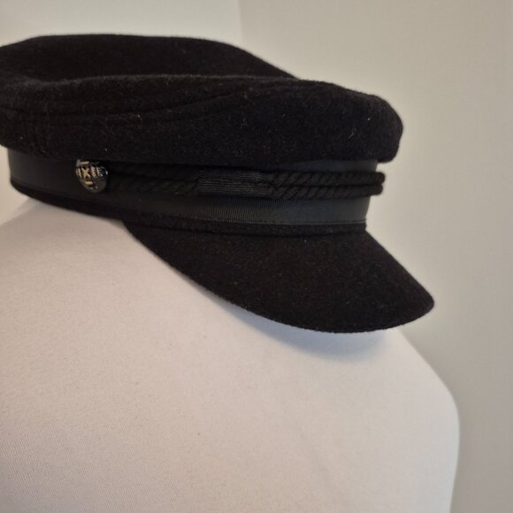 Admiral Cap with Cording and Side Buttons - Picture 2 of 6